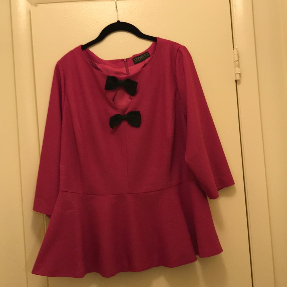 Peplum blouse
